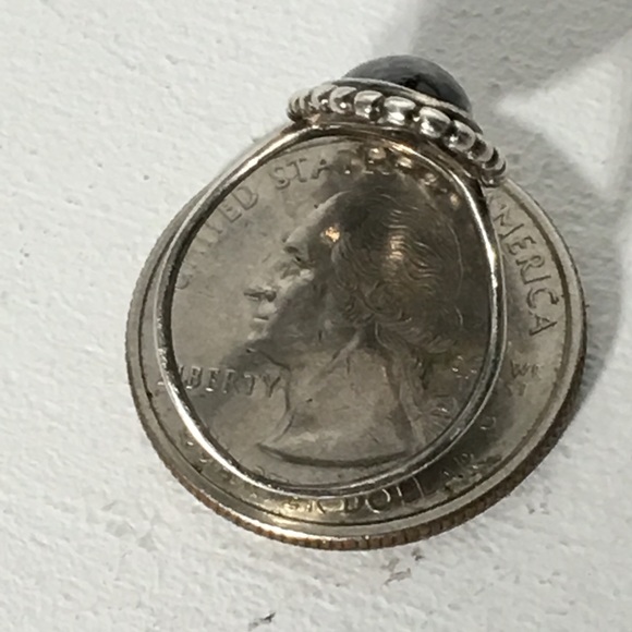 Vintage Stone Silver Ring - Picture 7 of 8